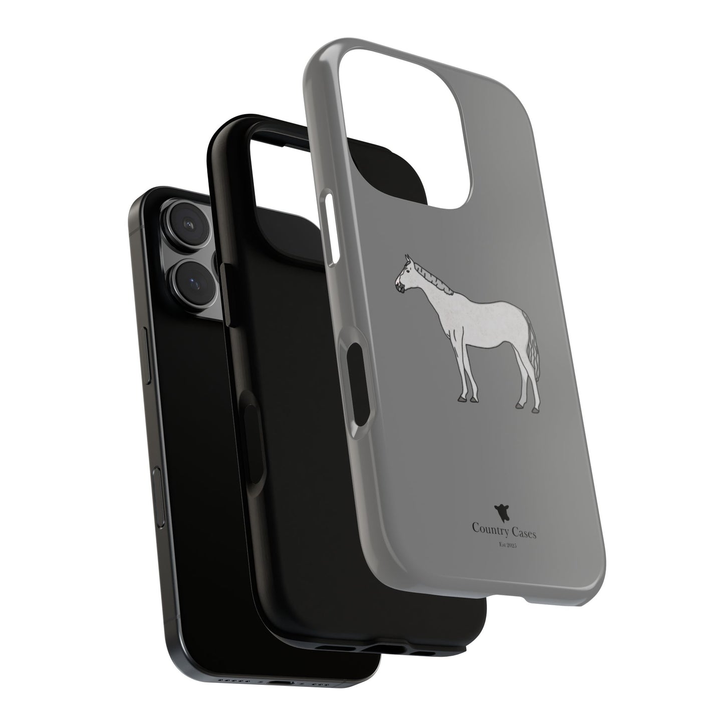 Grey horse case