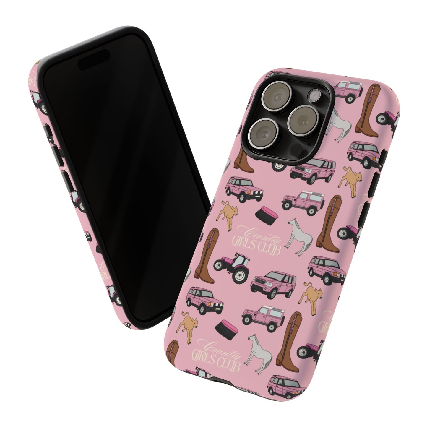 Pink Country Girls Club Case