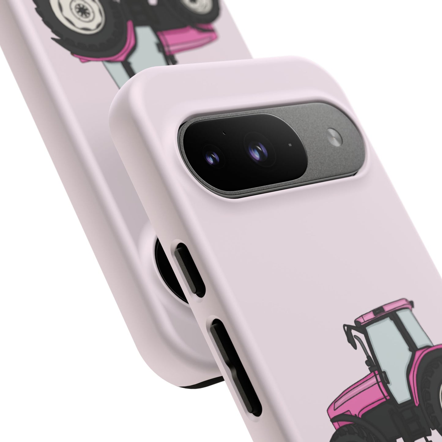Android pink tractor case
