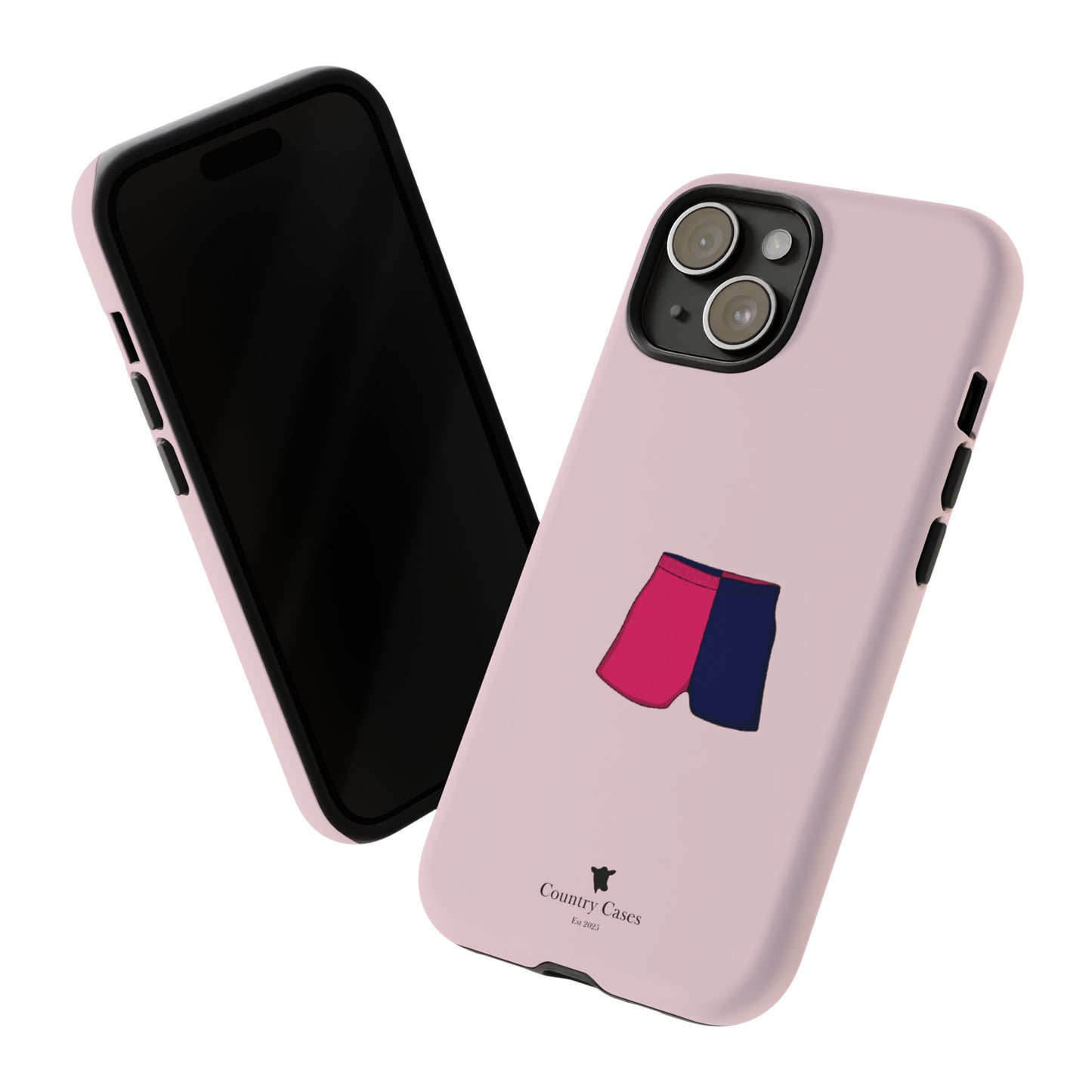 Two toned short phone case