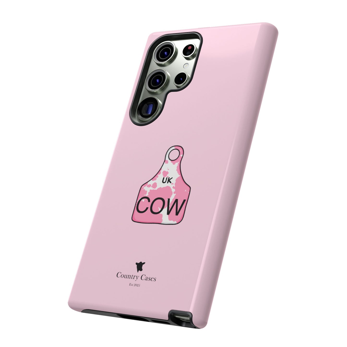 Android pink ear tag case