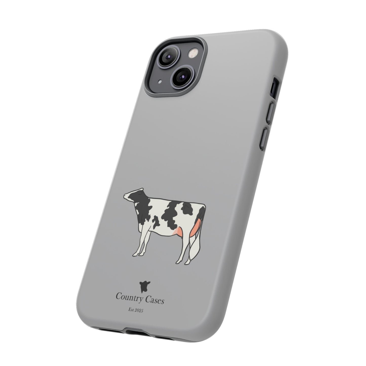 Black and white Holstein case