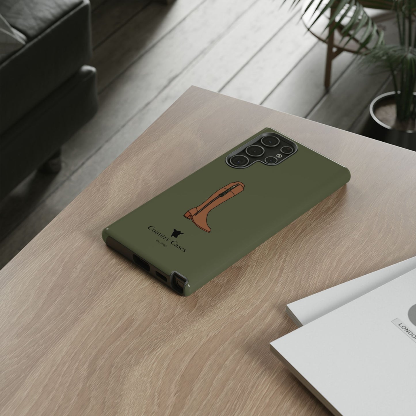 Android Green Boot Case
