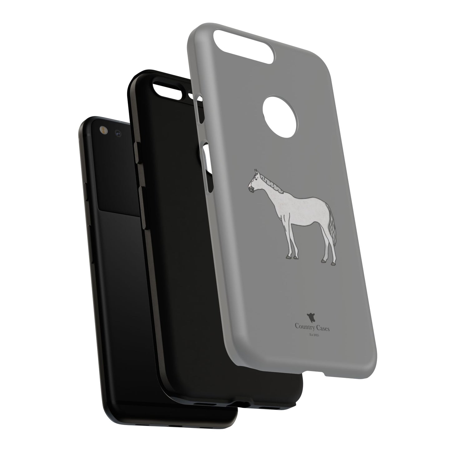 Android grey horse case