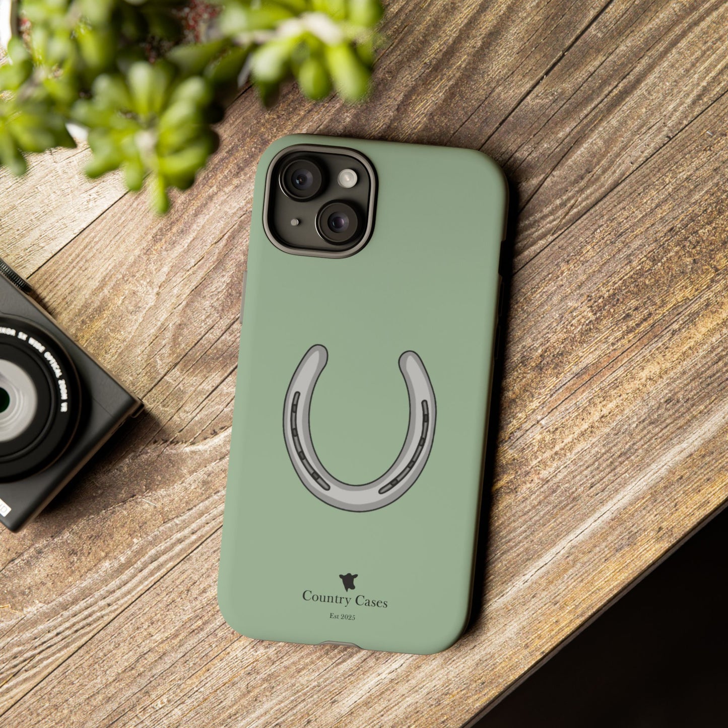 The Equestrian horse shoe case