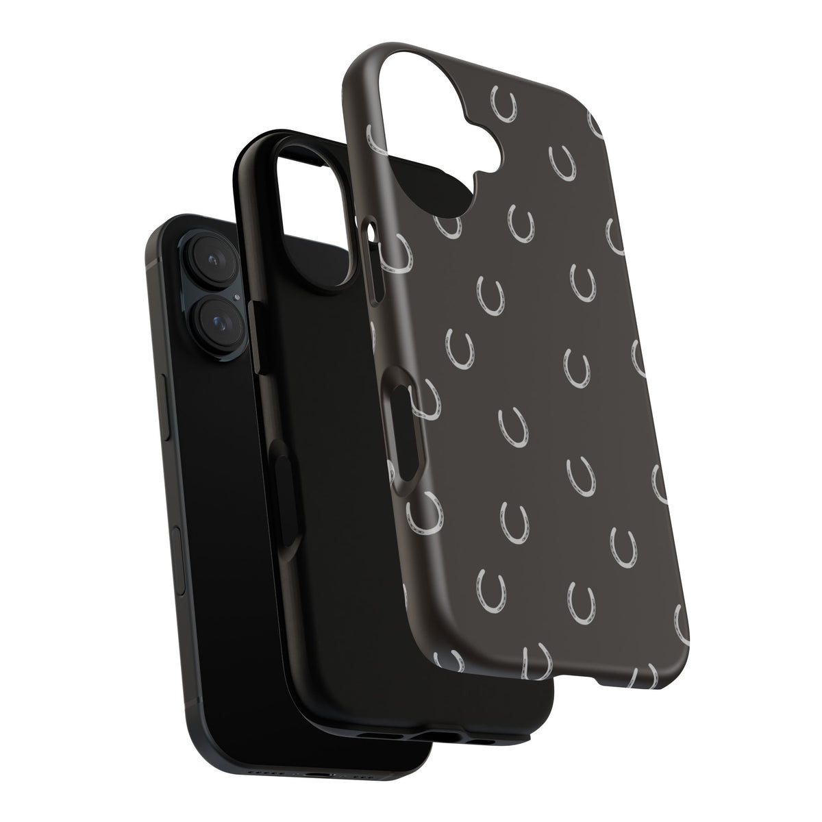Wood Horse Shoe Case