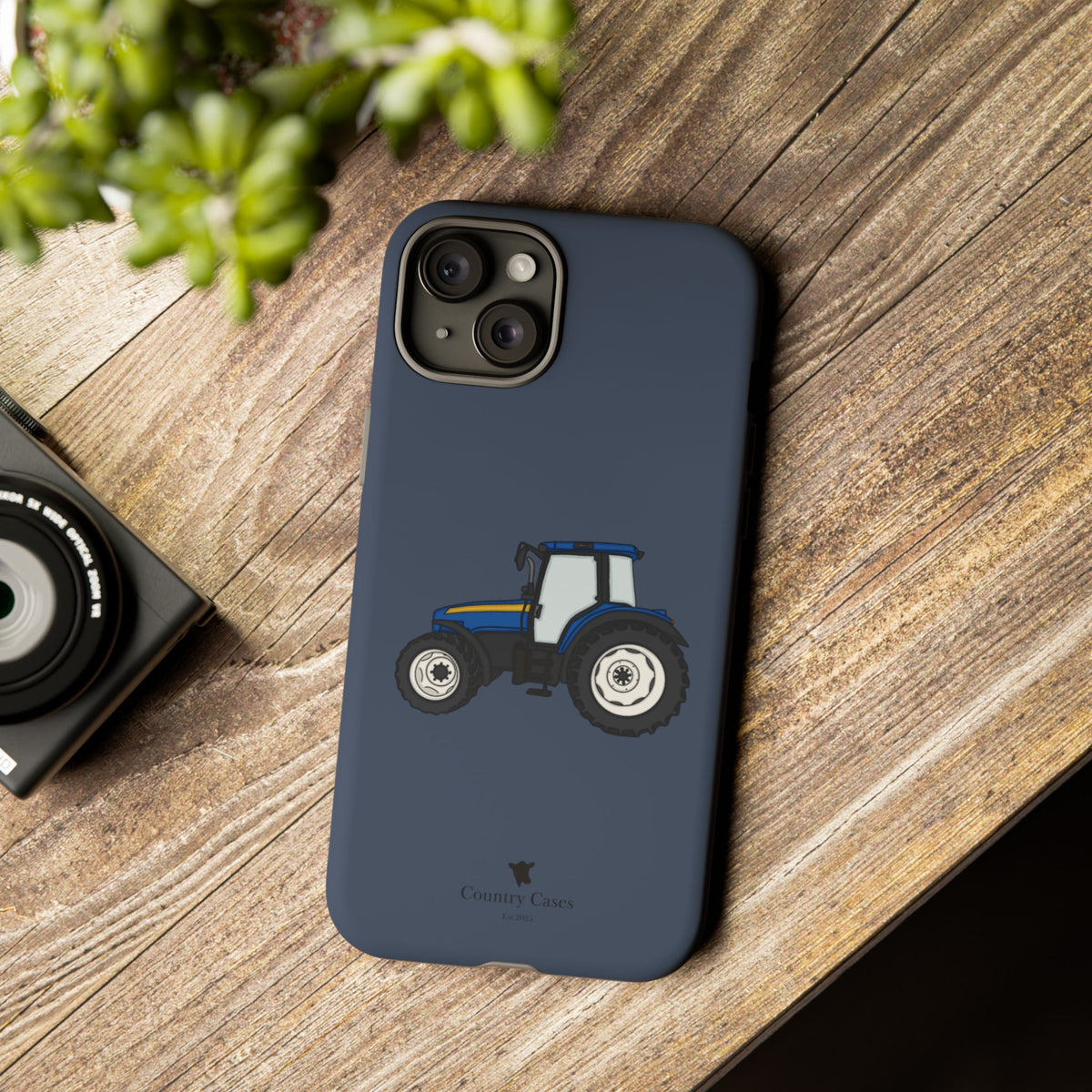 Blue Tractor Case