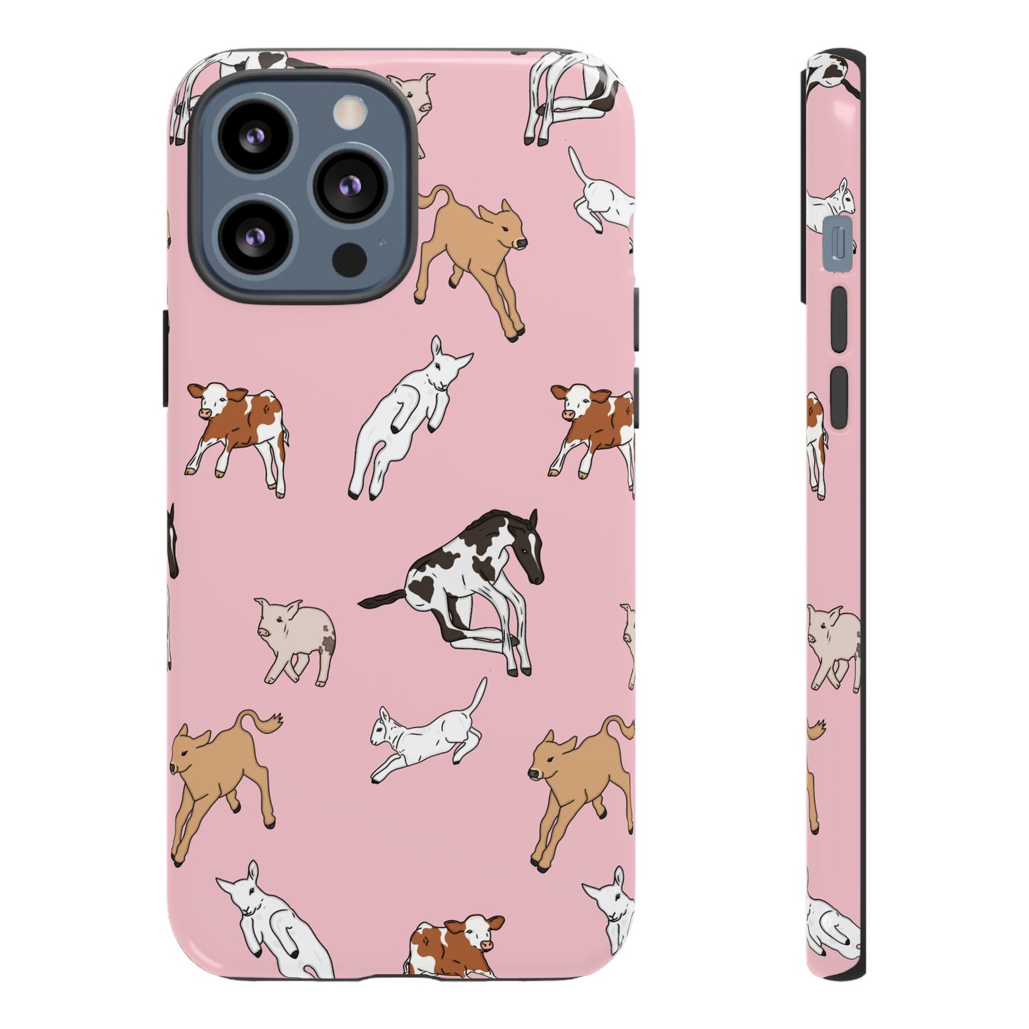 Farmyard Friends Pink Case