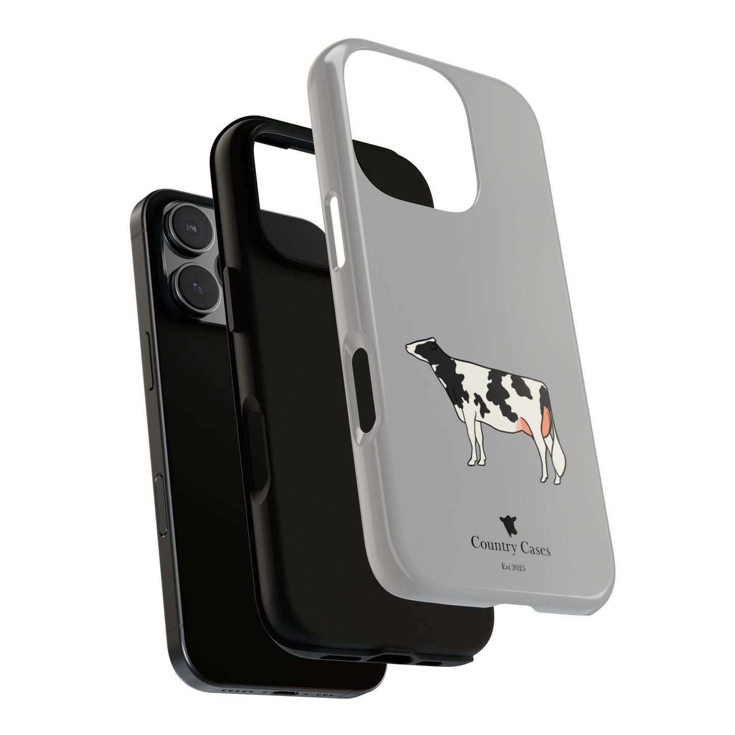 Black and white Holstein case