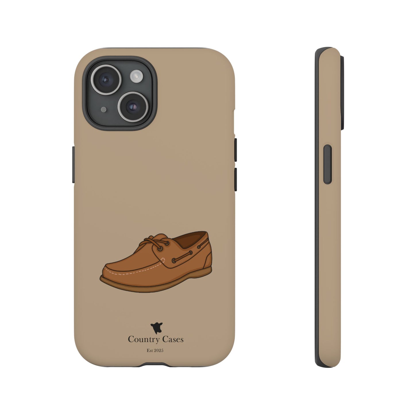 Classic boat shoe phone case