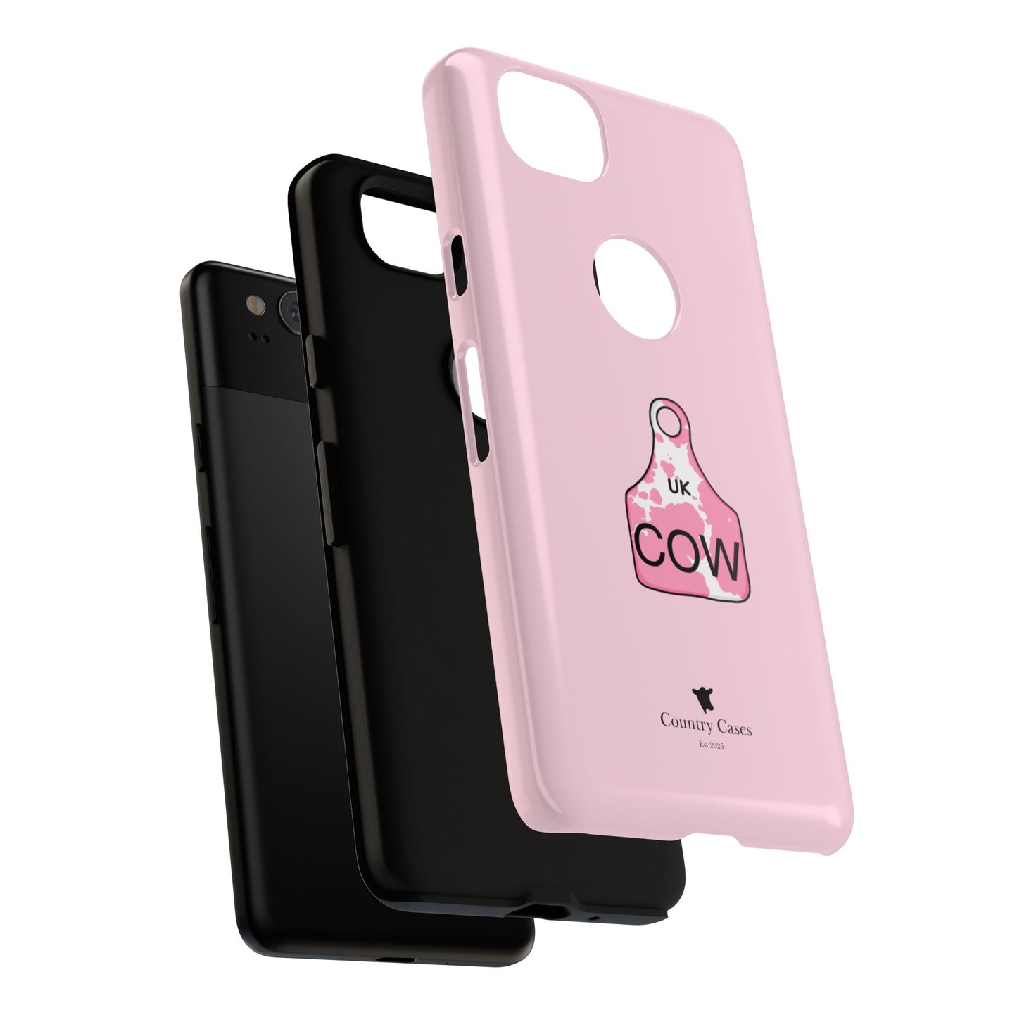 Android pink ear tag case