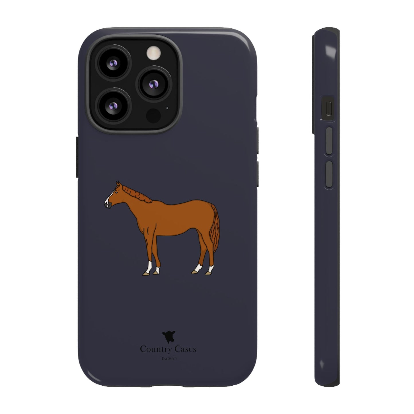 Chestnut horse case
