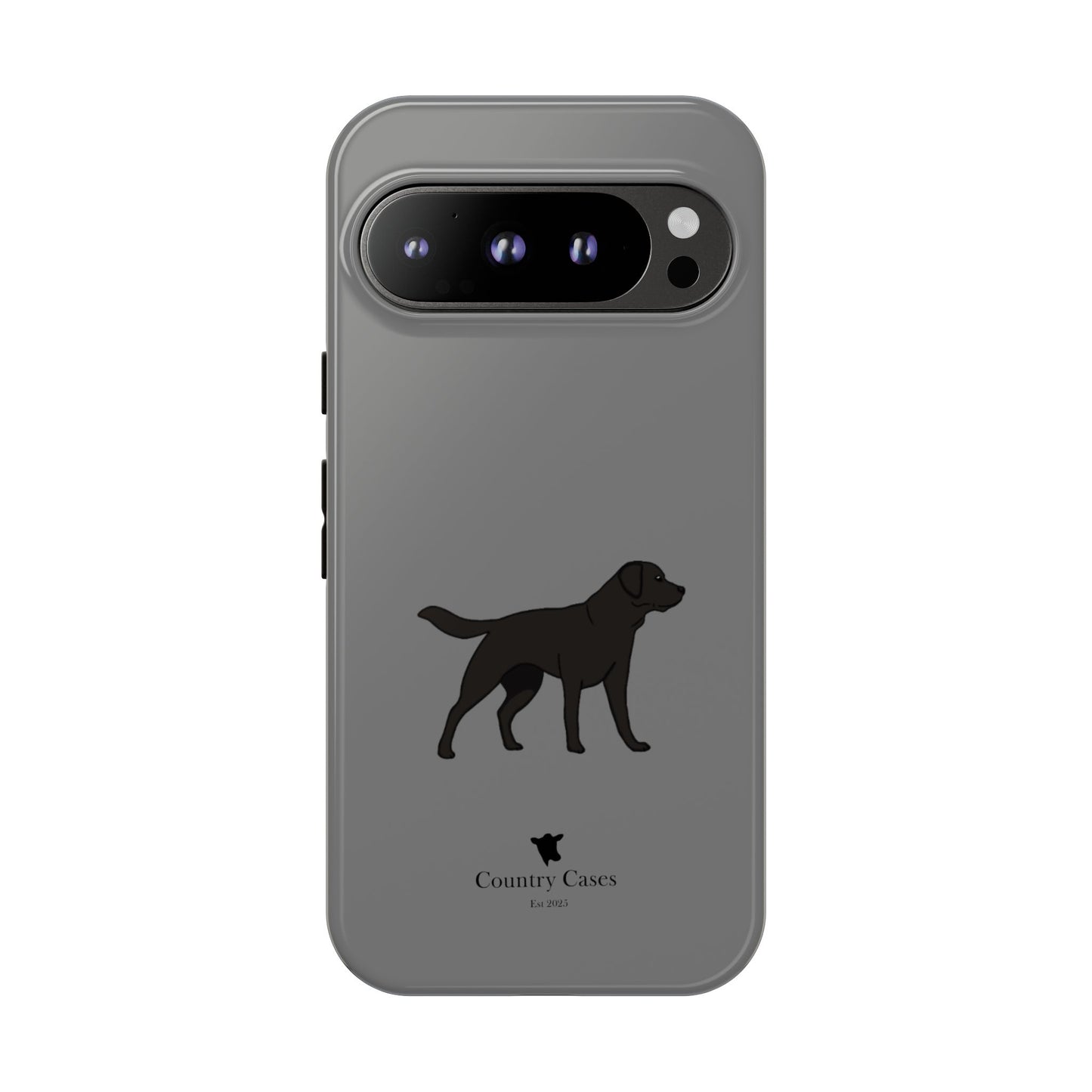 Android black Labrador case