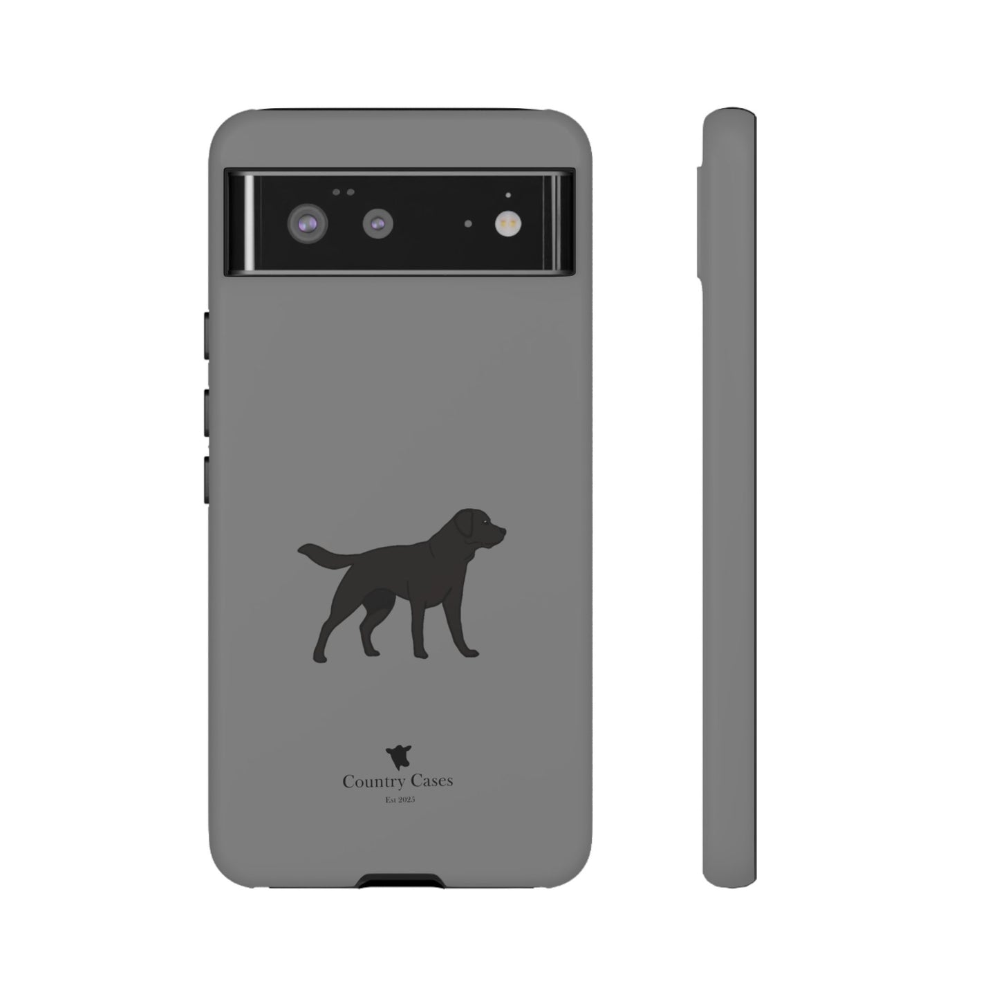 Android black Labrador case