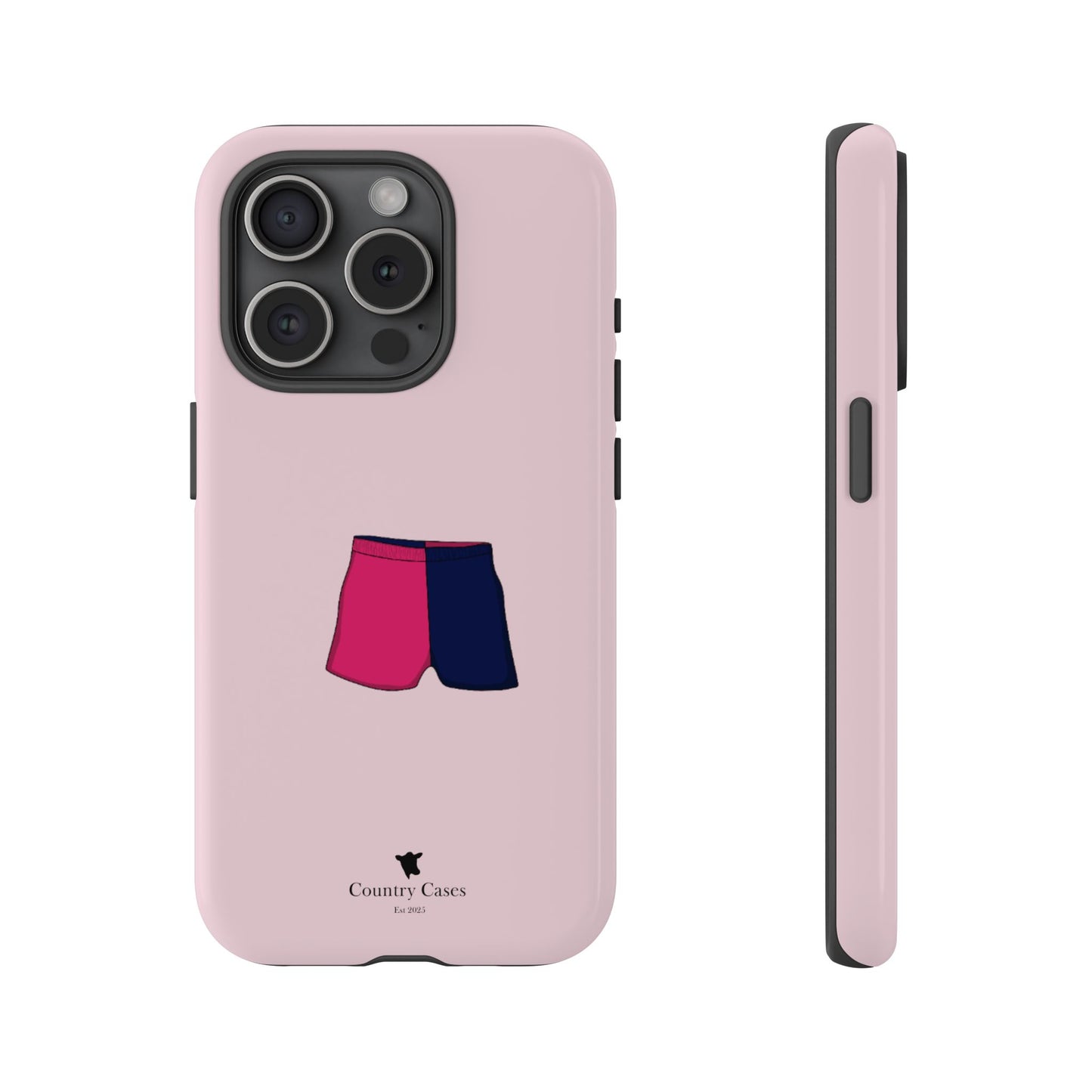 Two toned short phone case