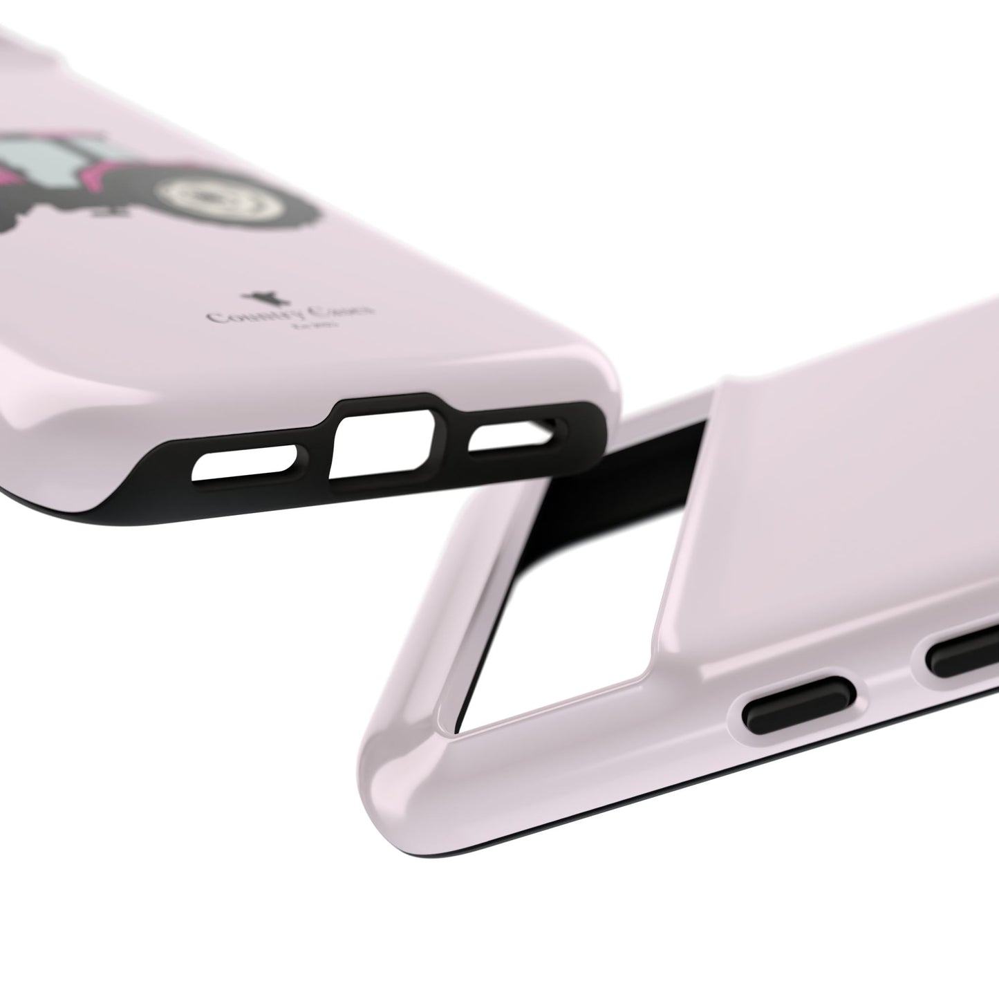 Android pink tractor case