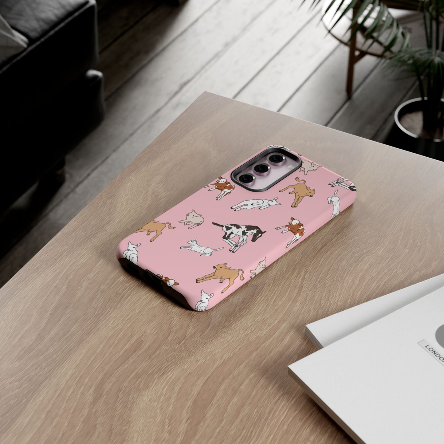 Android Farmyard Friends Pink Case