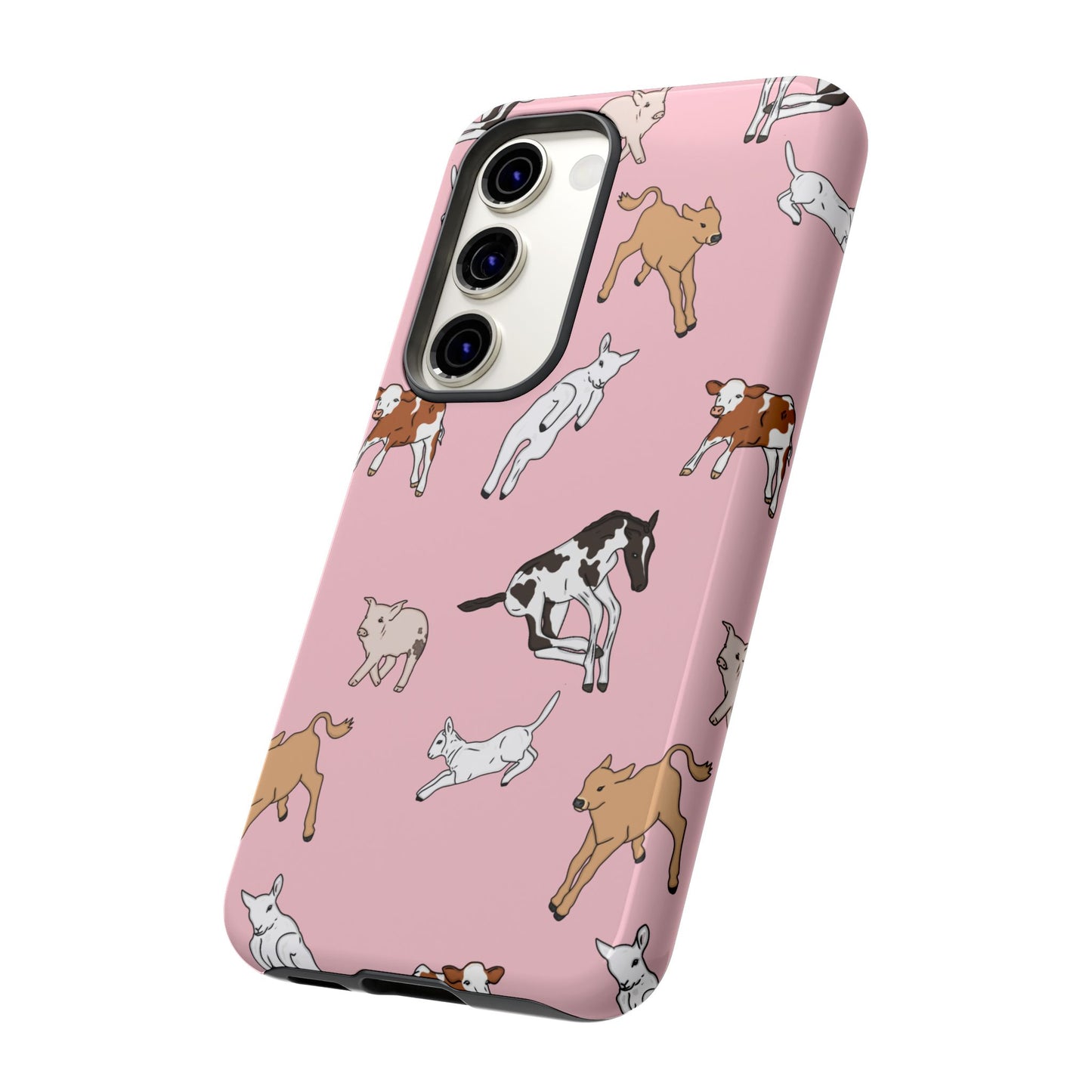 Android Farmyard Friends Pink Case