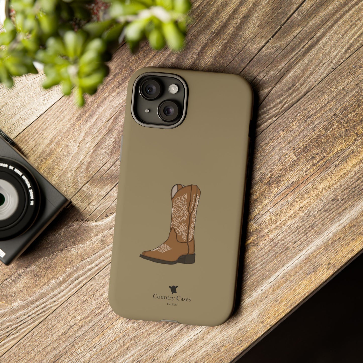 Cowboy boot case