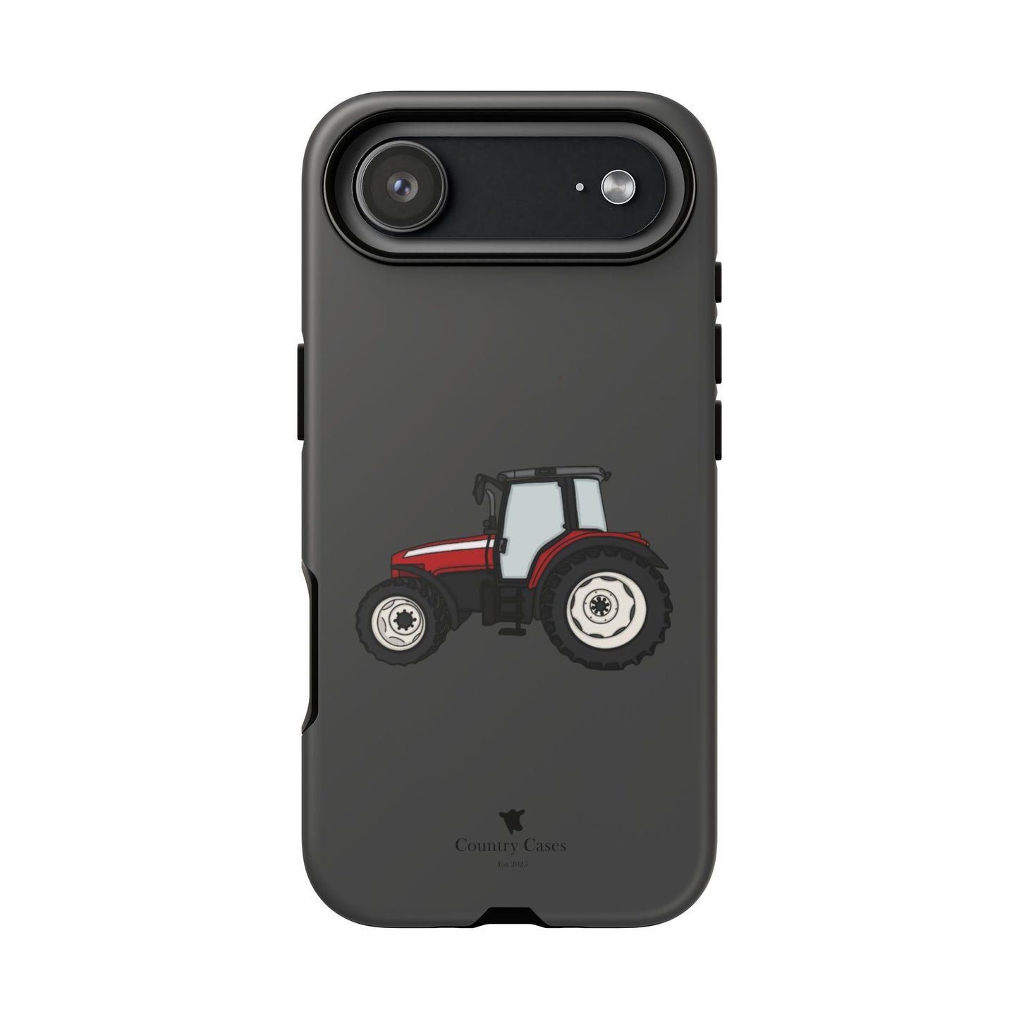 Red tractor case