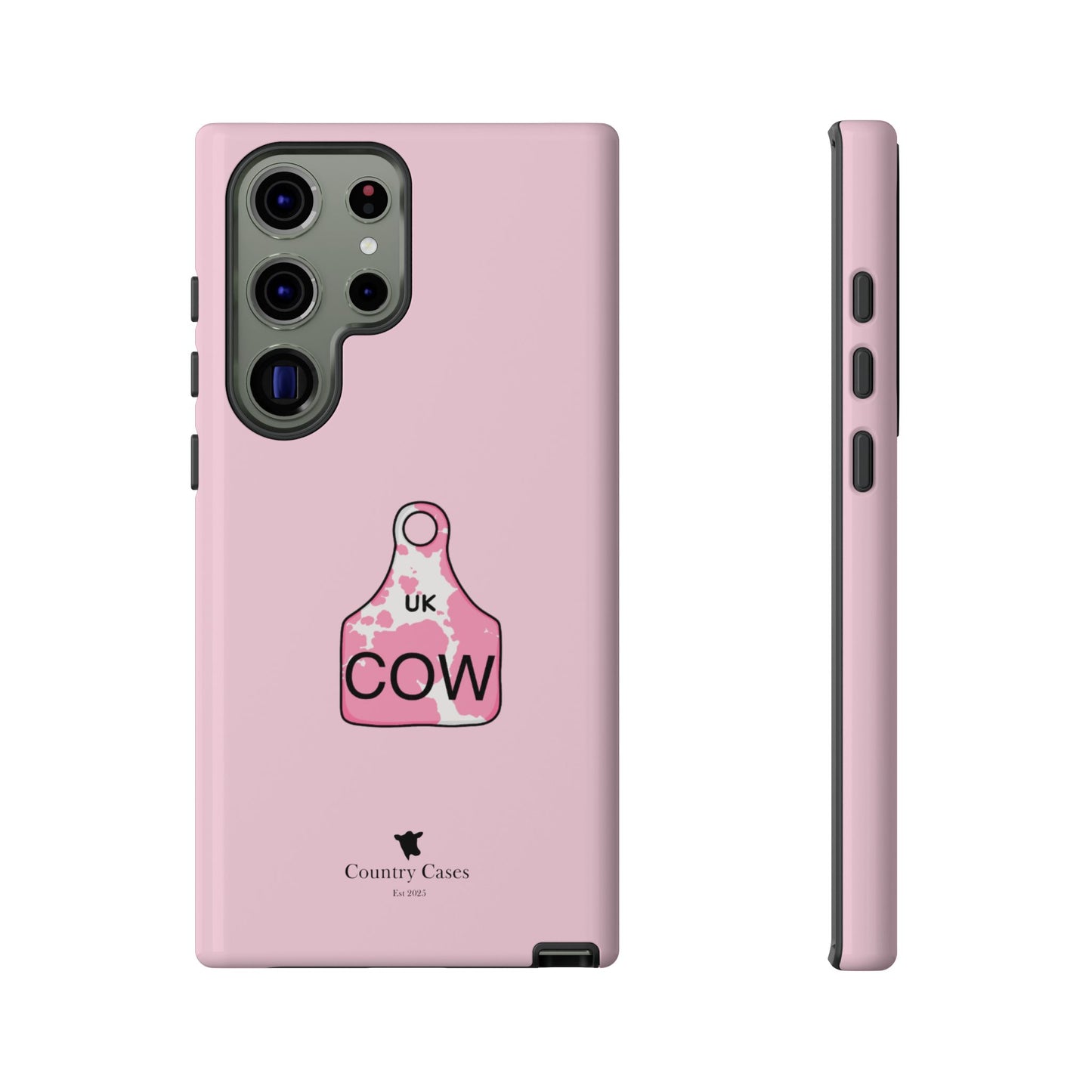 Android pink ear tag case