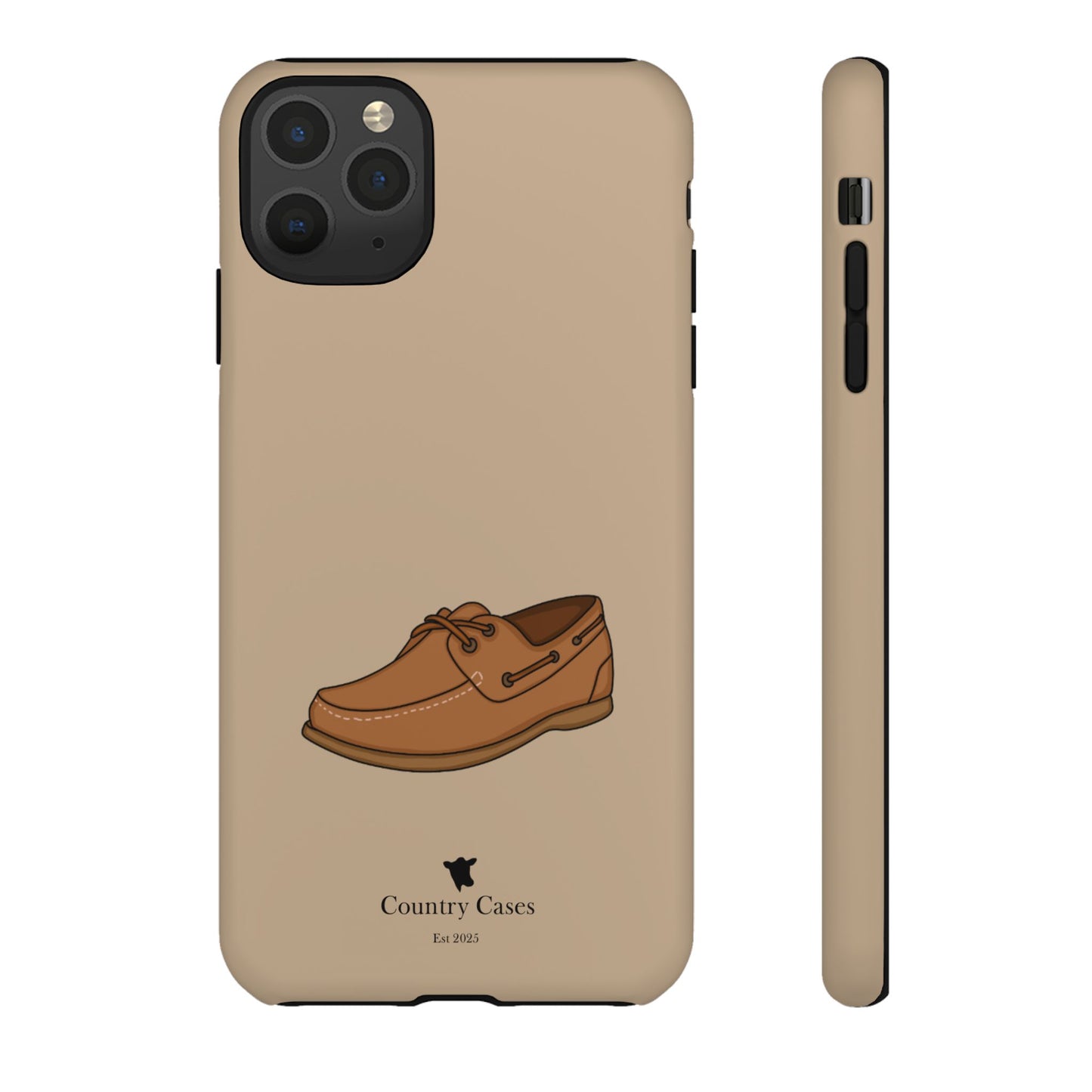 Classic boat shoe phone case