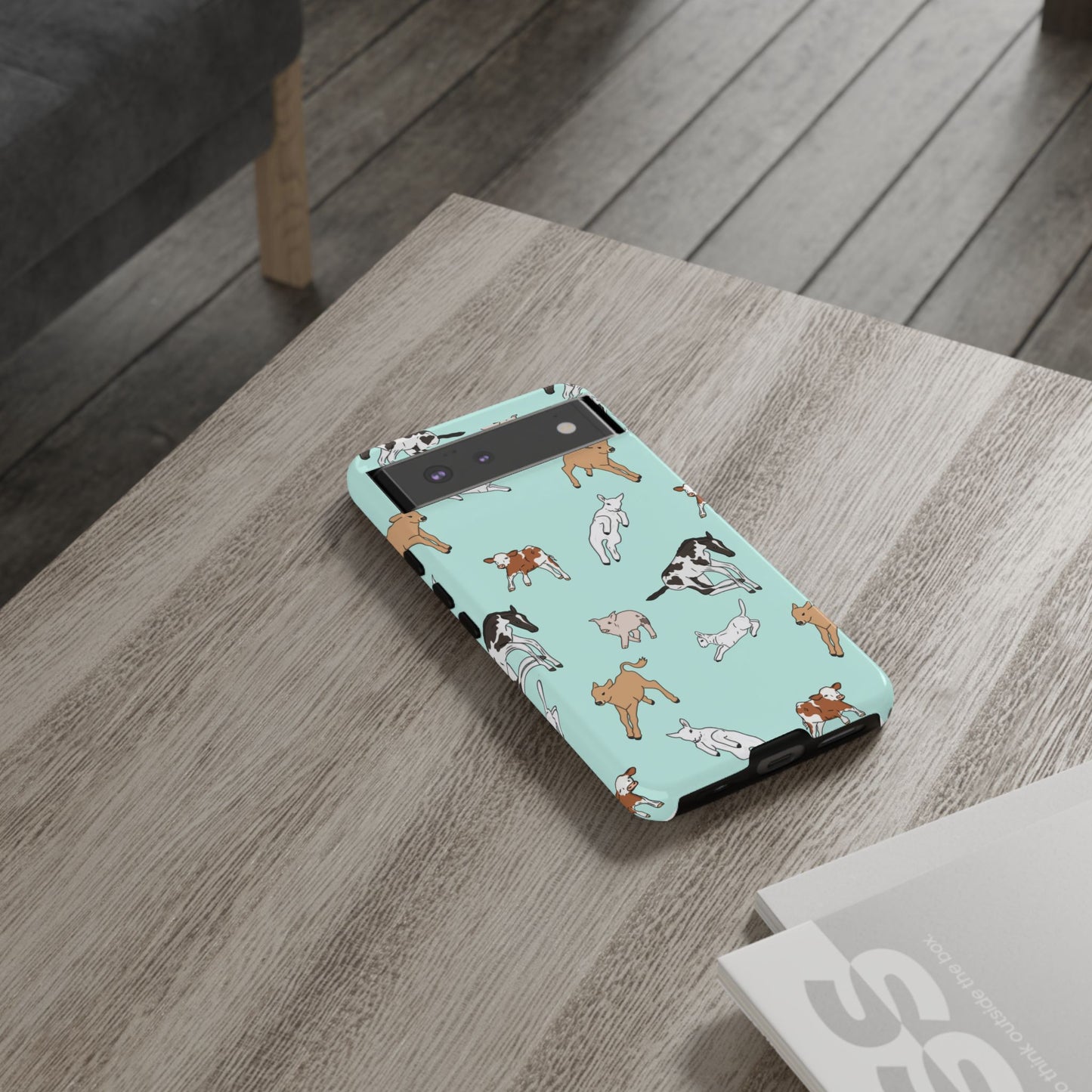 Android farmyard Freinds Blue Case