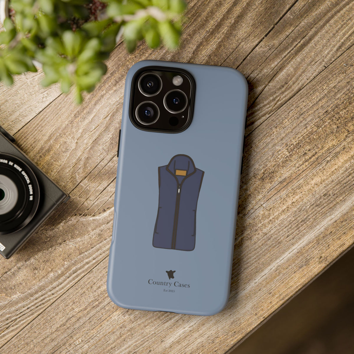 Blue Fleece Case