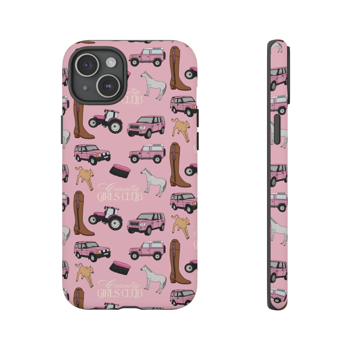 Pink Country Girls Club Case