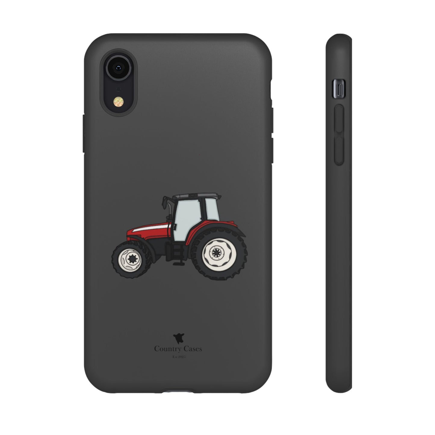 Red tractor case