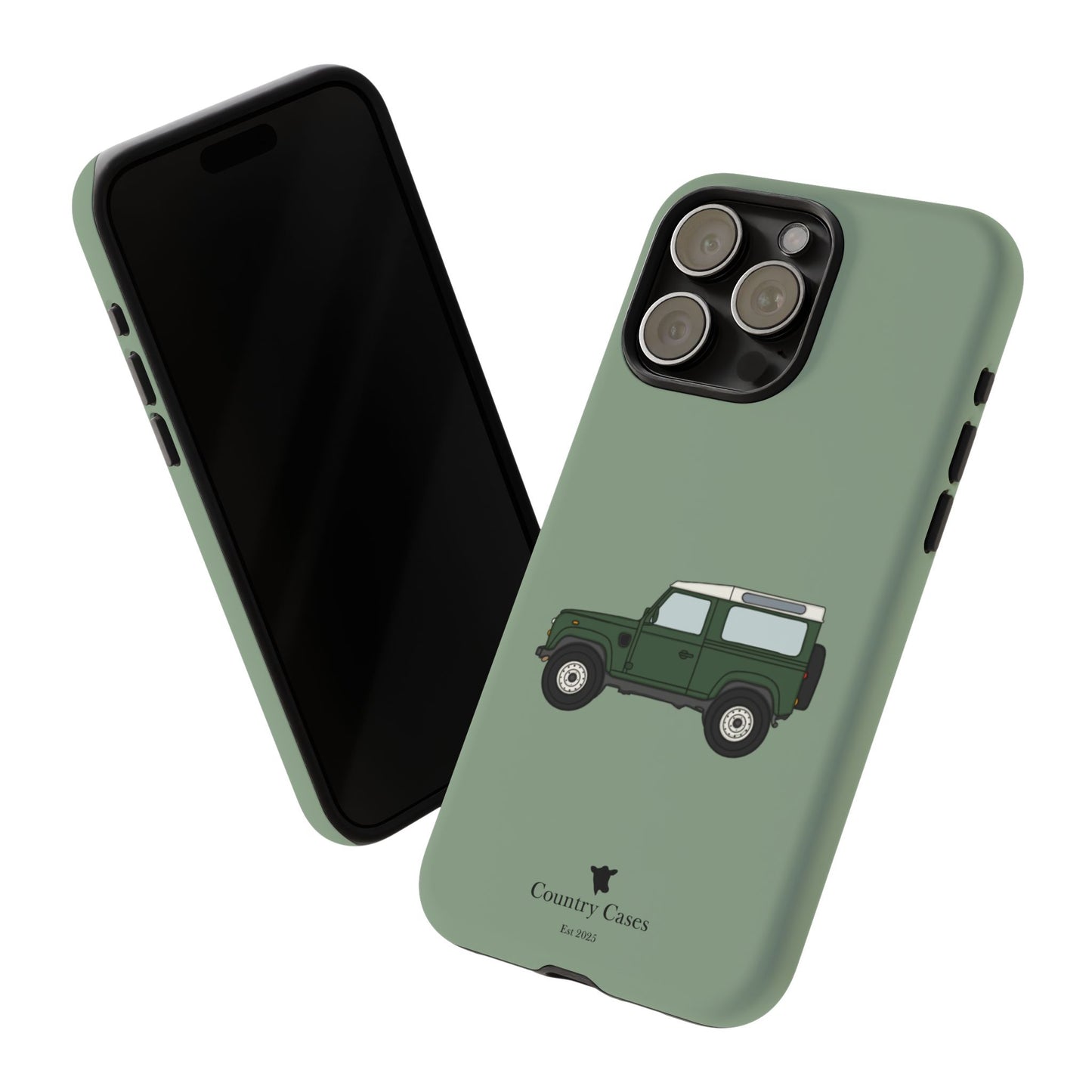 Green landy phone case