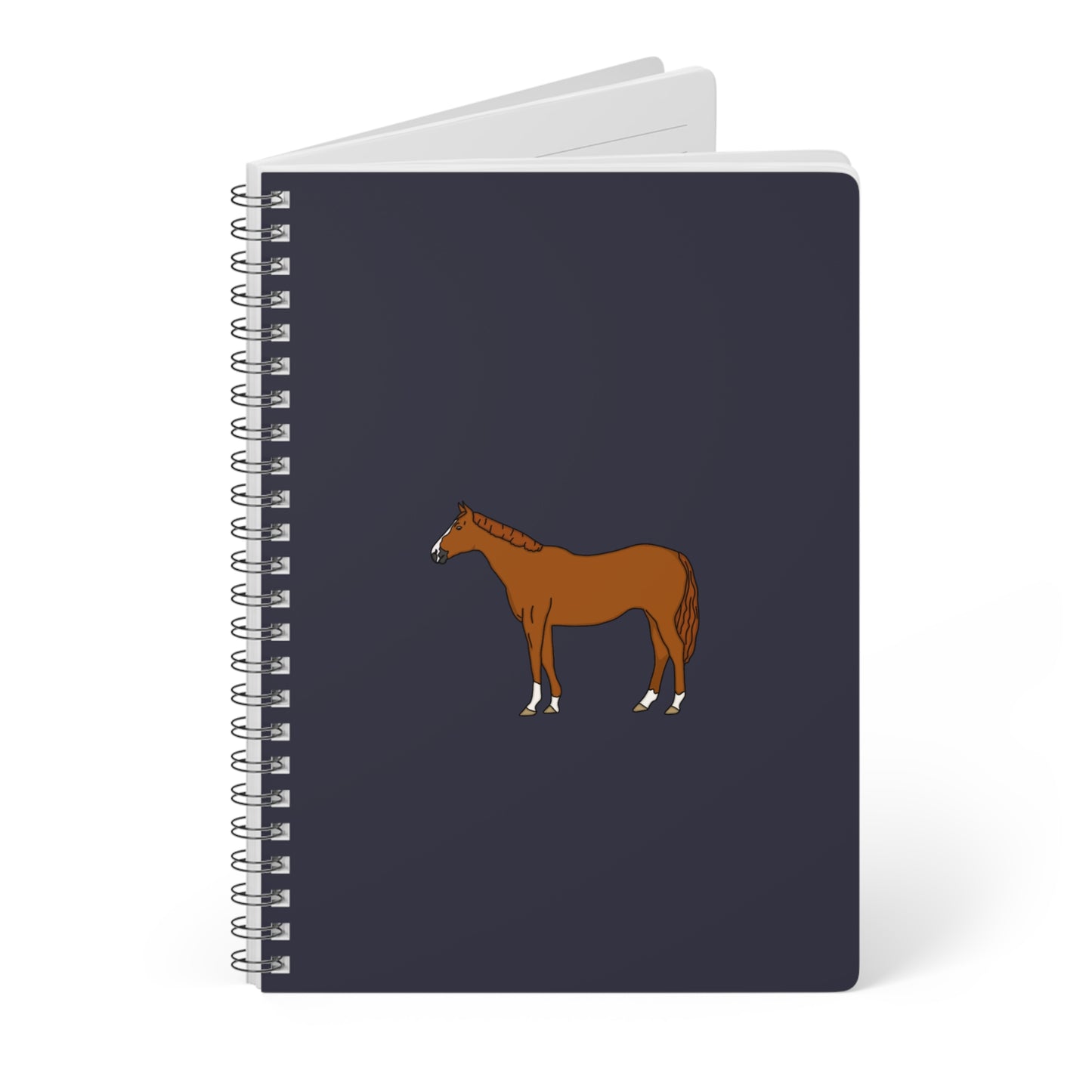 Chestnut horse notebook
