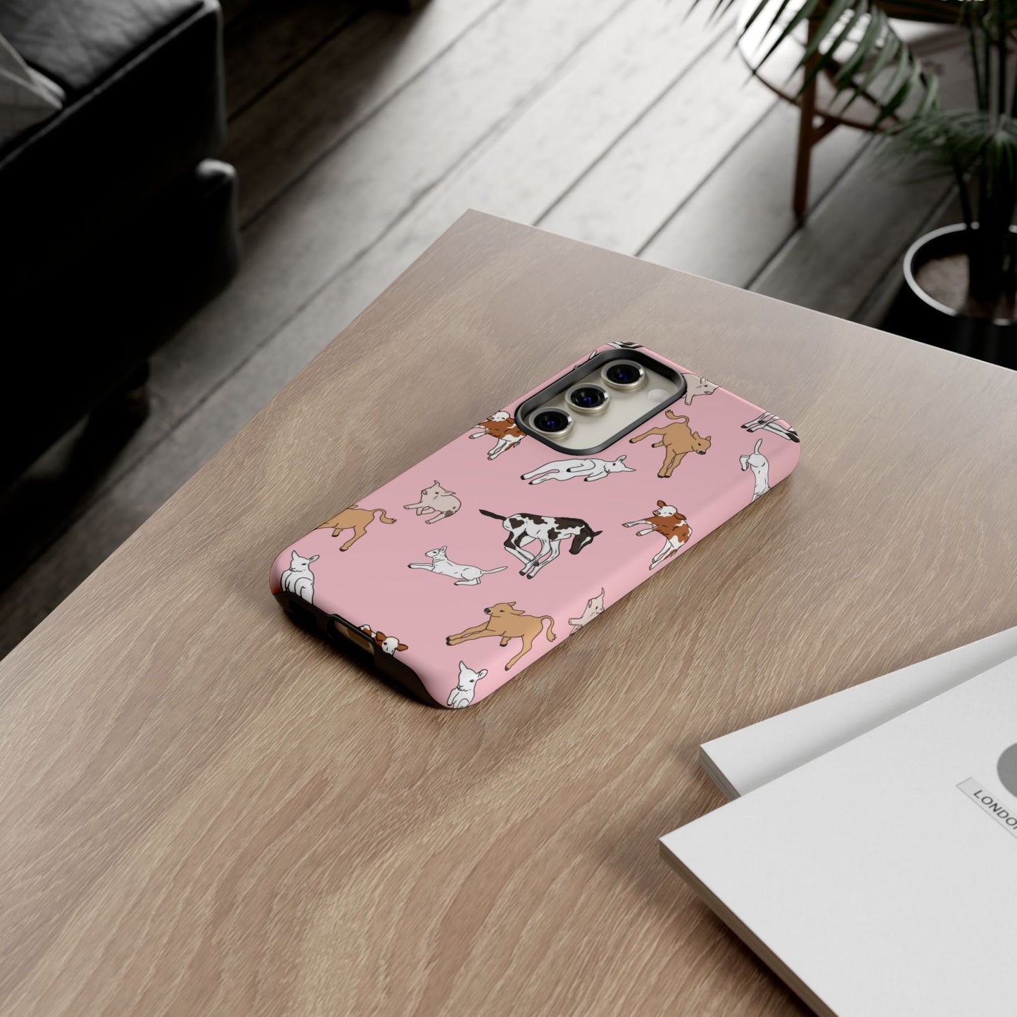 Android Farmyard Friends Pink Case