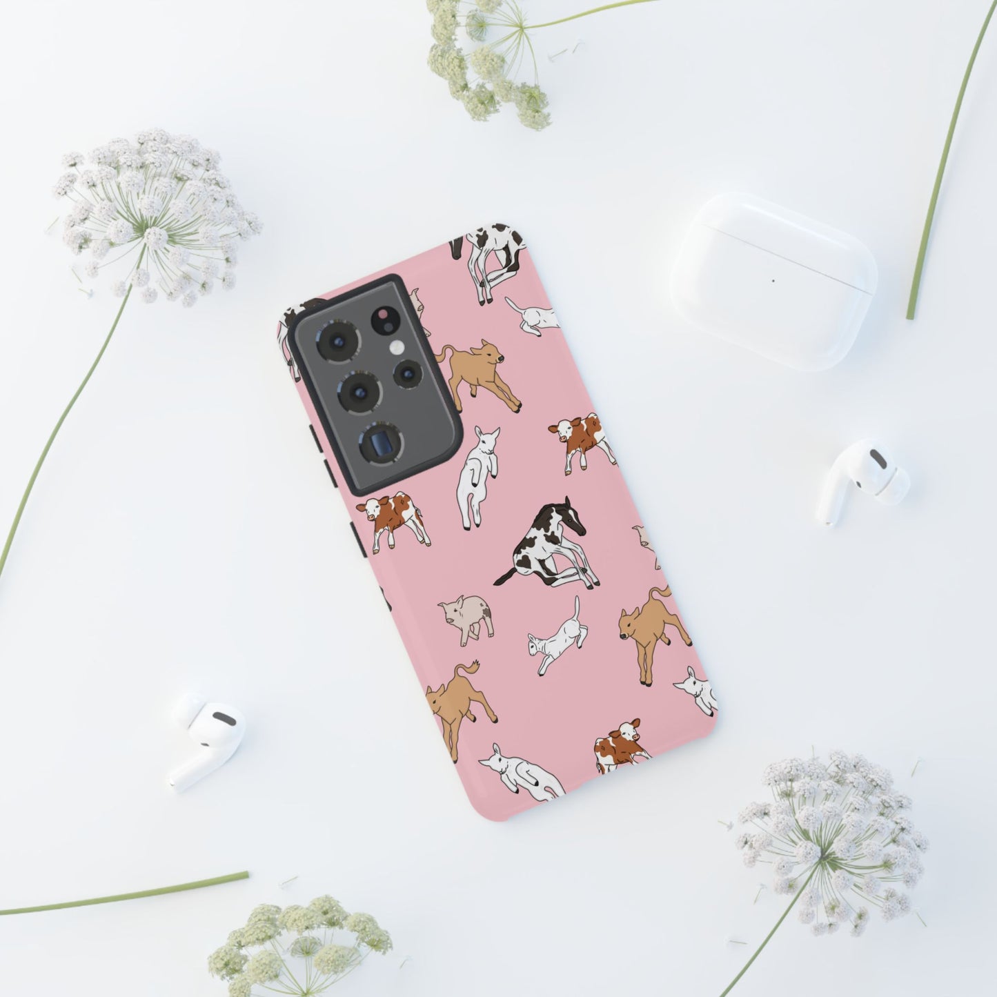 Android Farmyard Friends Pink Case