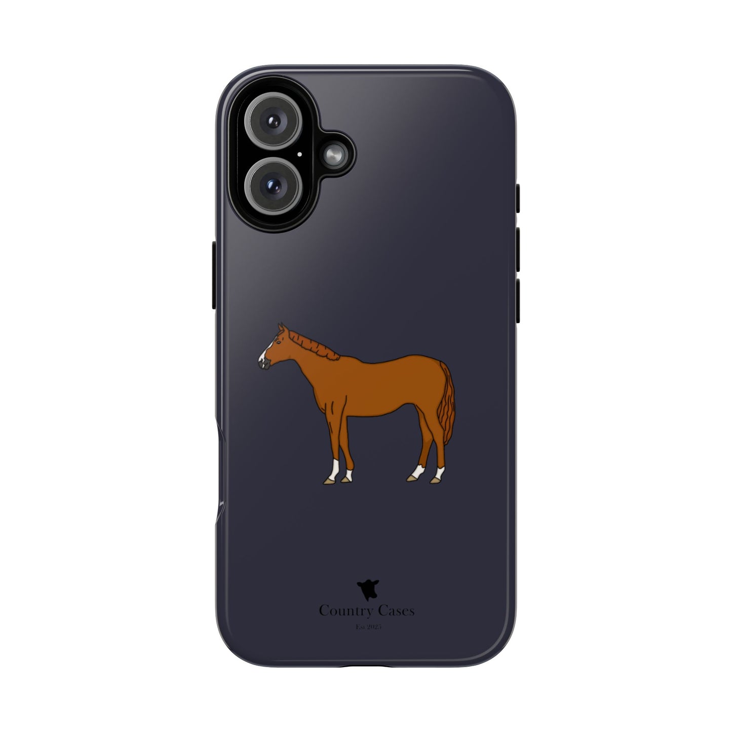 Chestnut horse case