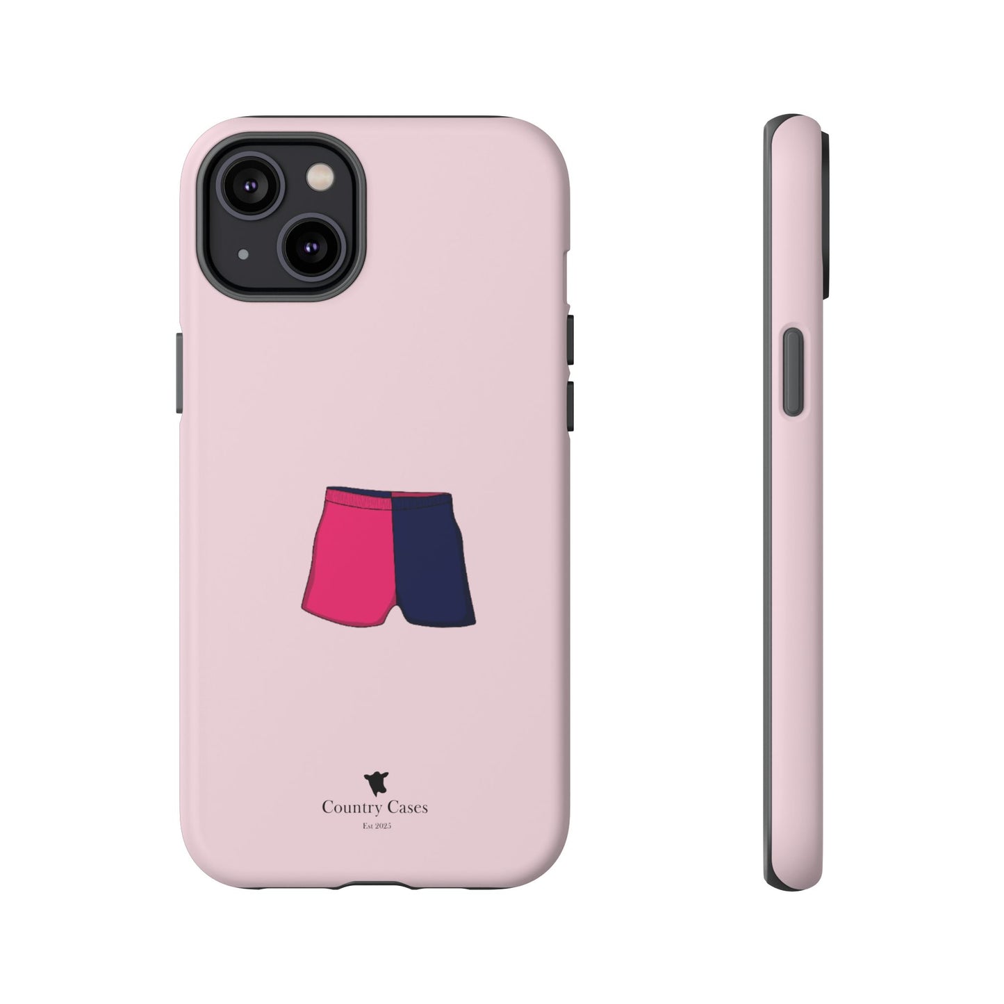 Two toned short phone case