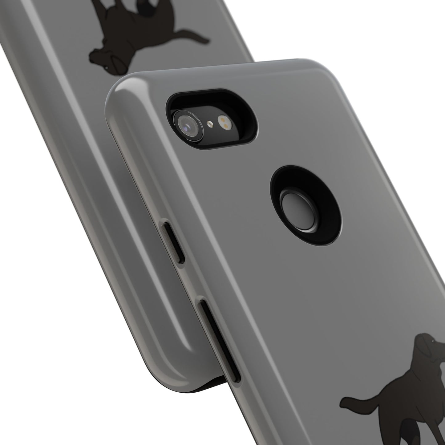 Android black Labrador case