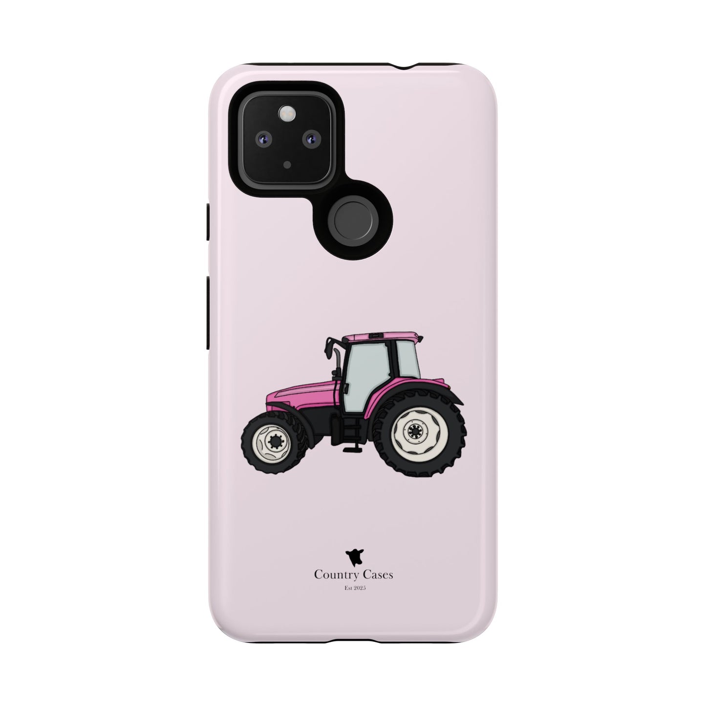Android pink tractor case
