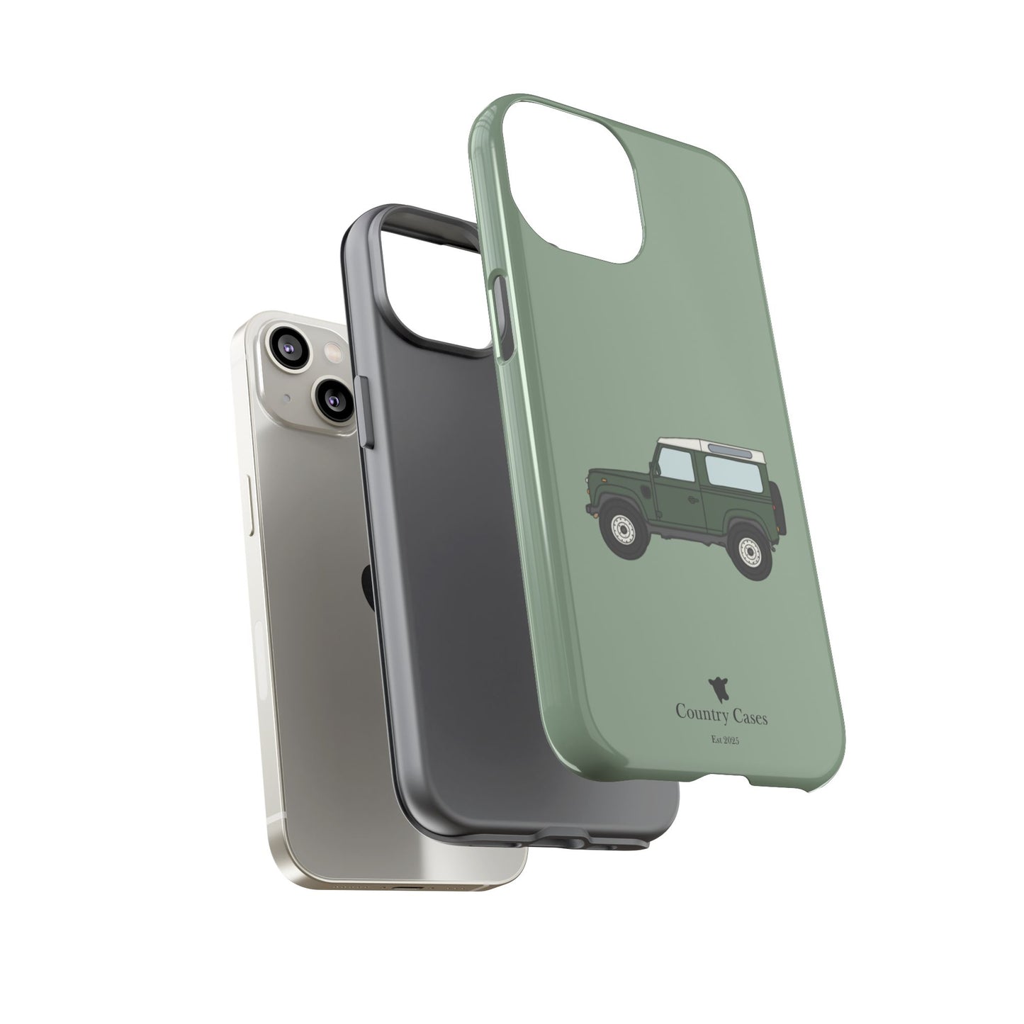 Green landy phone case