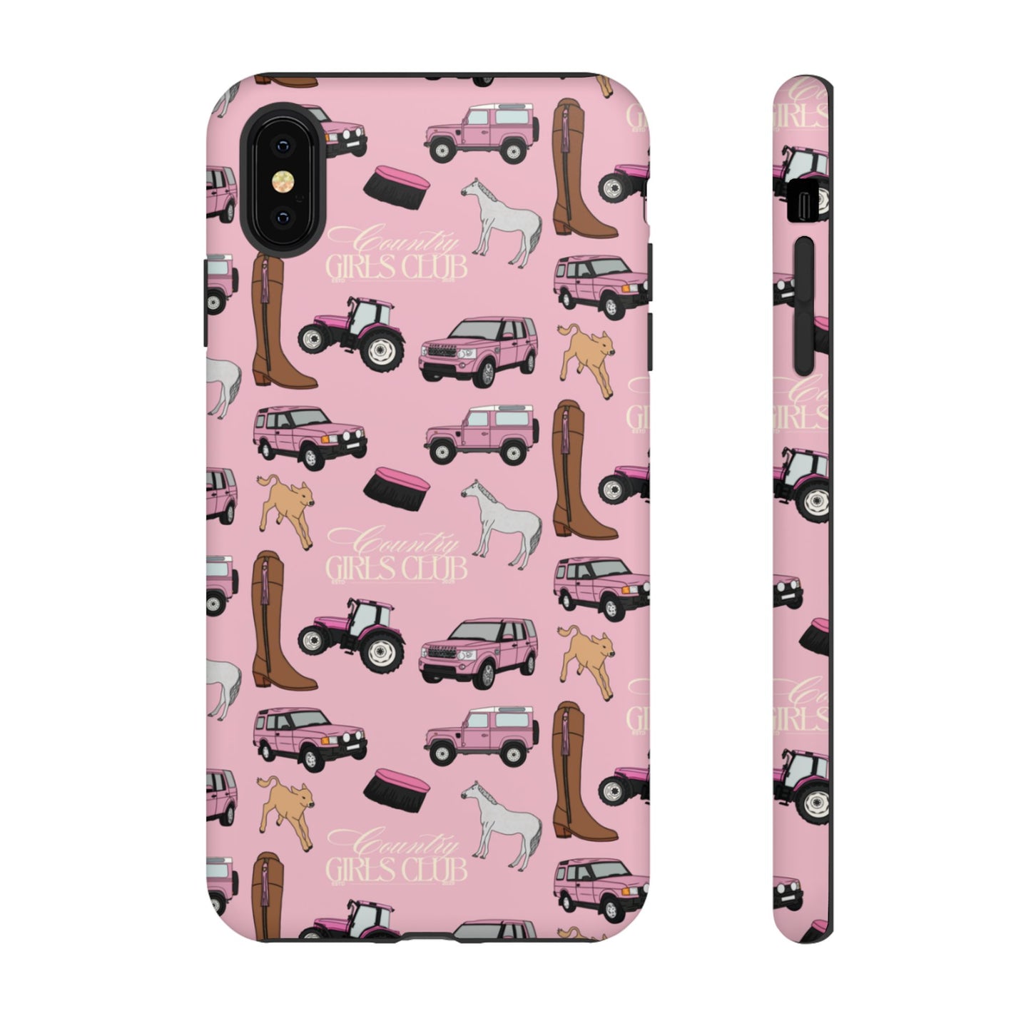 Pink Country Girls Club Case