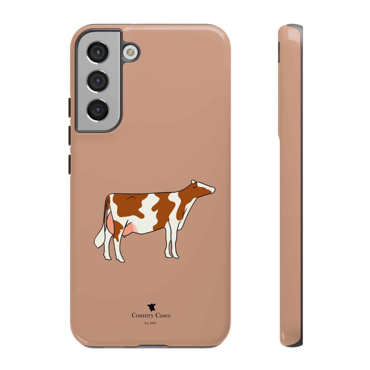 Android red and white Holstein case