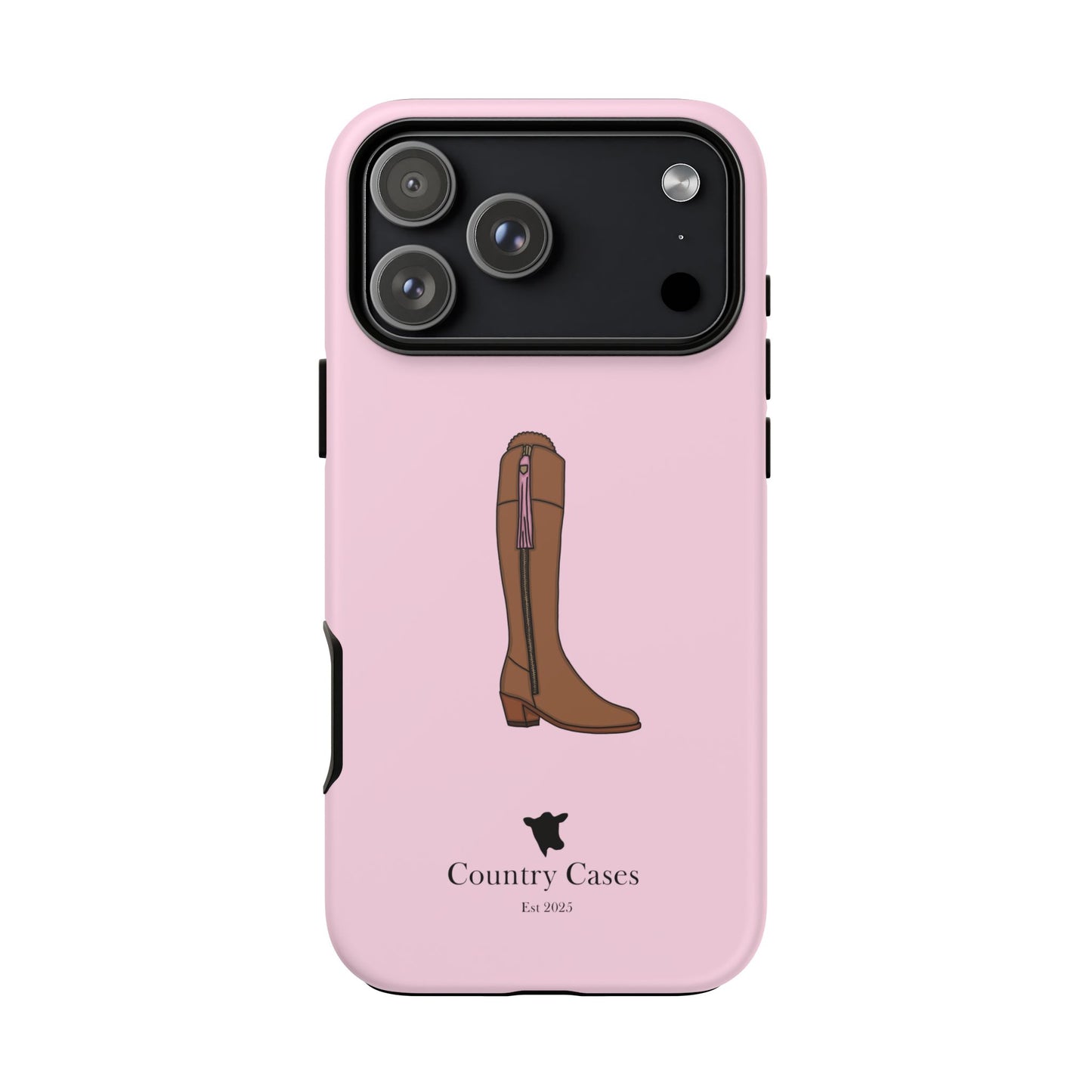 Pink Boot Case