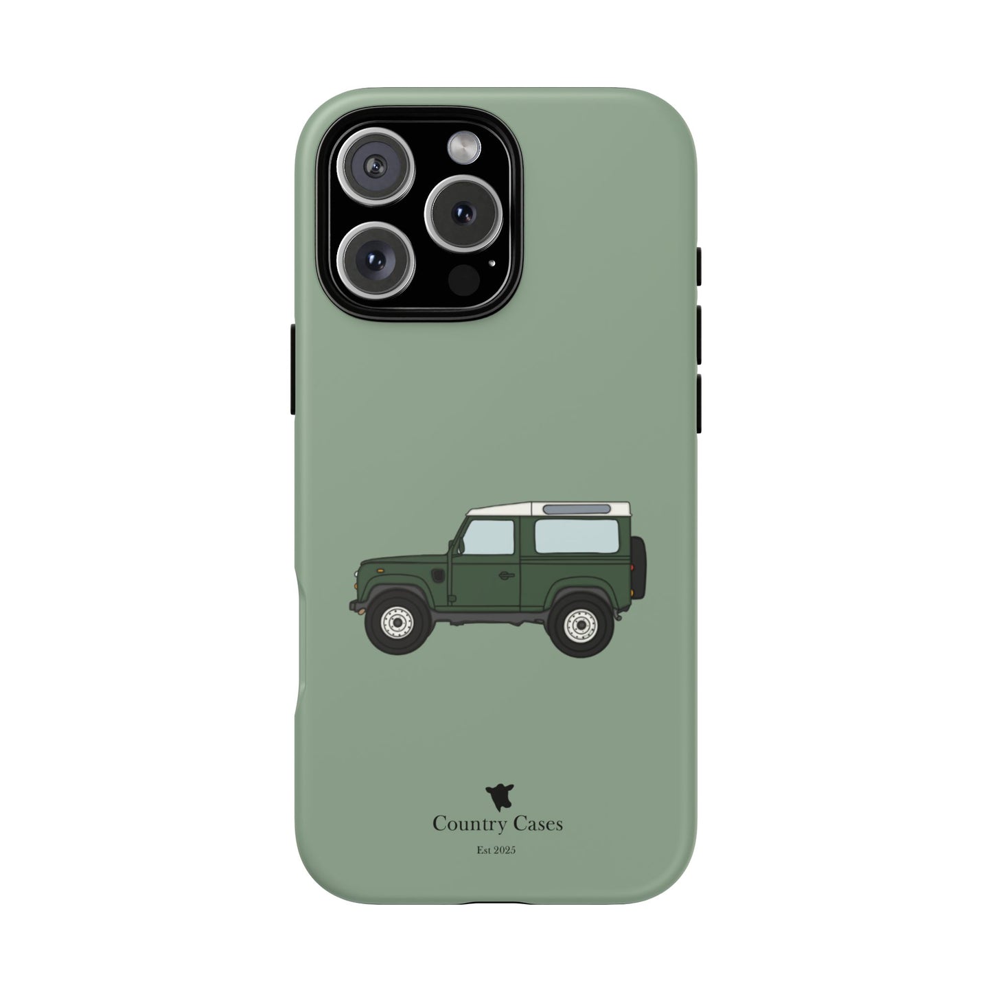 Green landy phone case