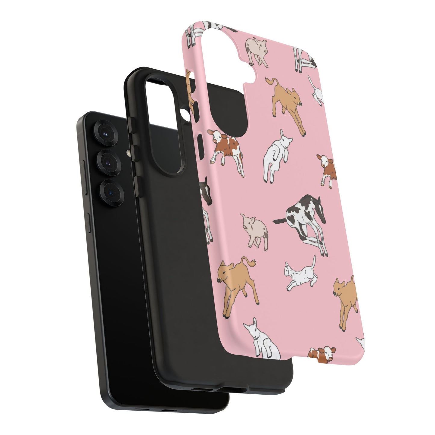 Android Farmyard Friends Pink Case
