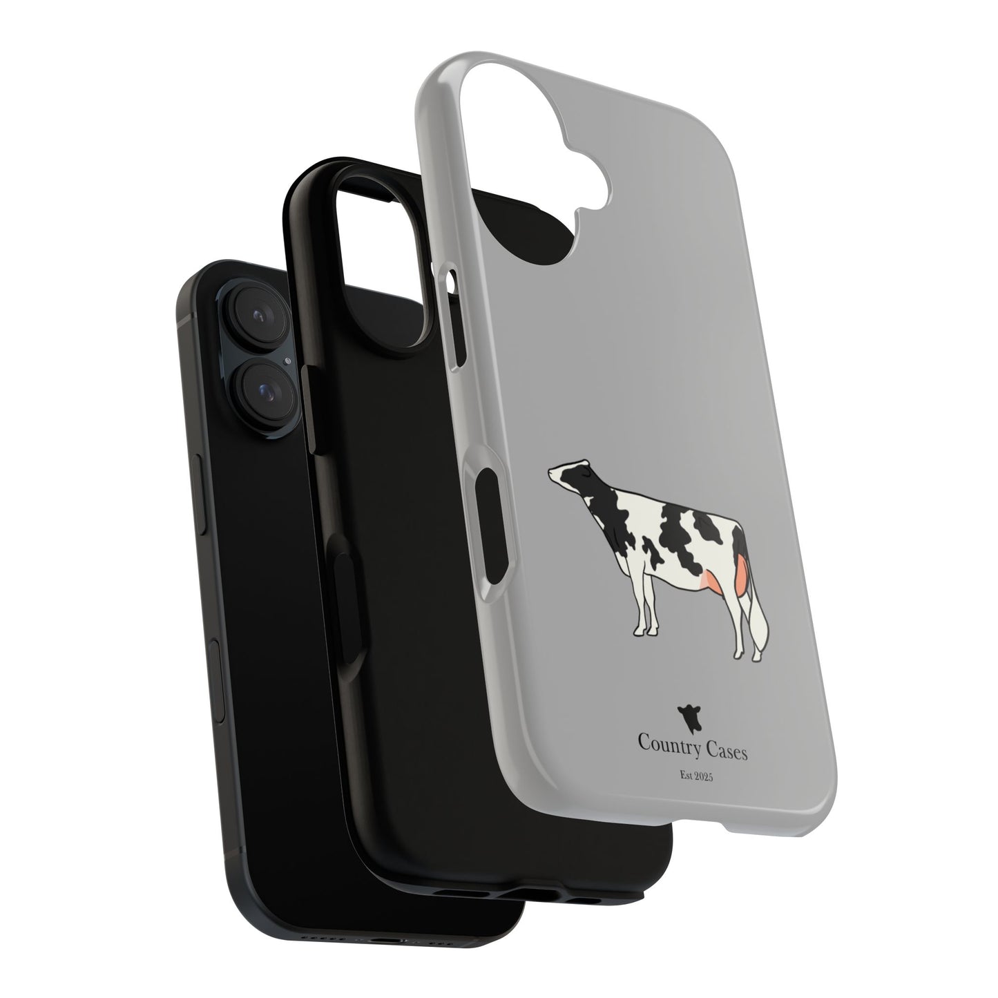 Black and white Holstein case
