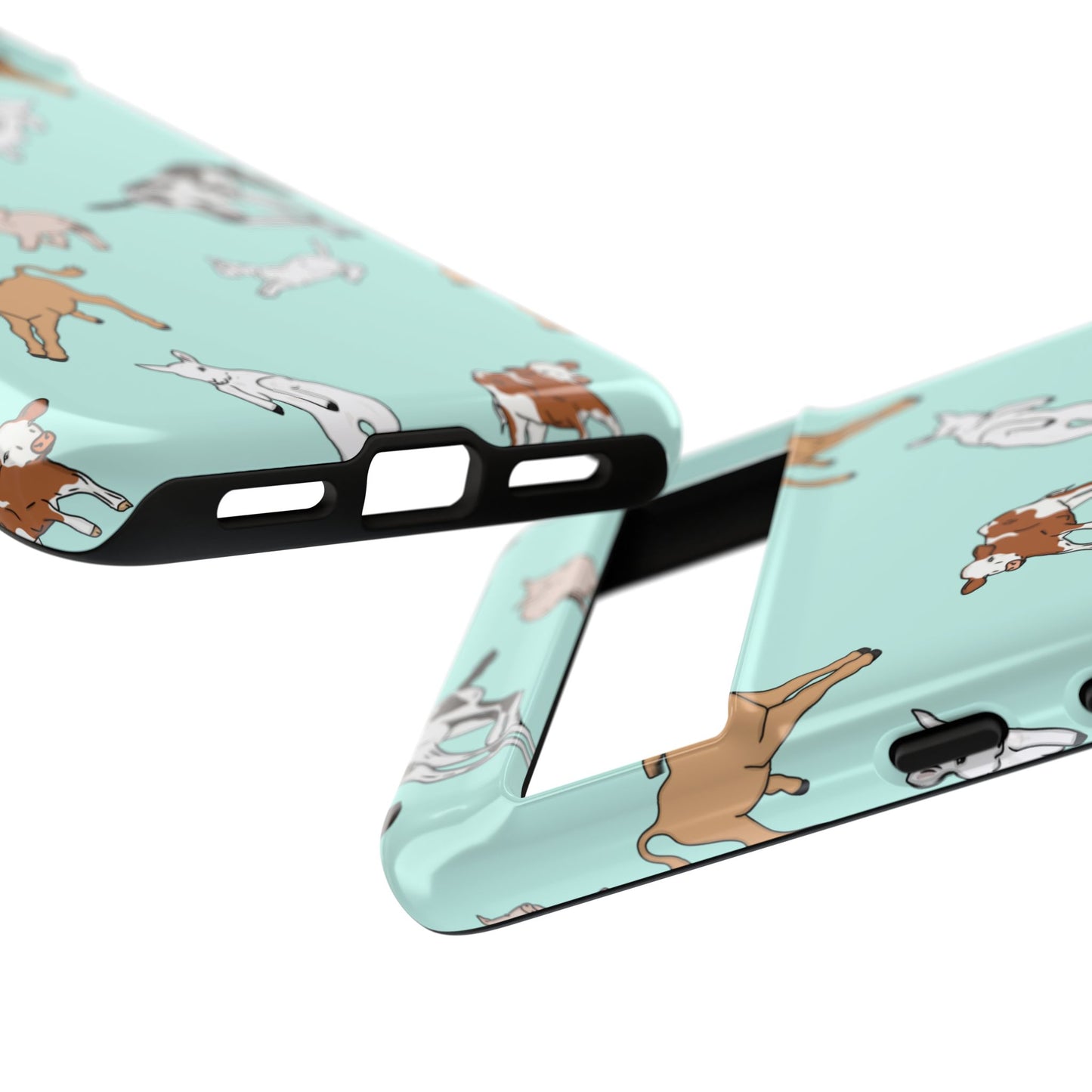 Android farmyard Freinds Blue Case