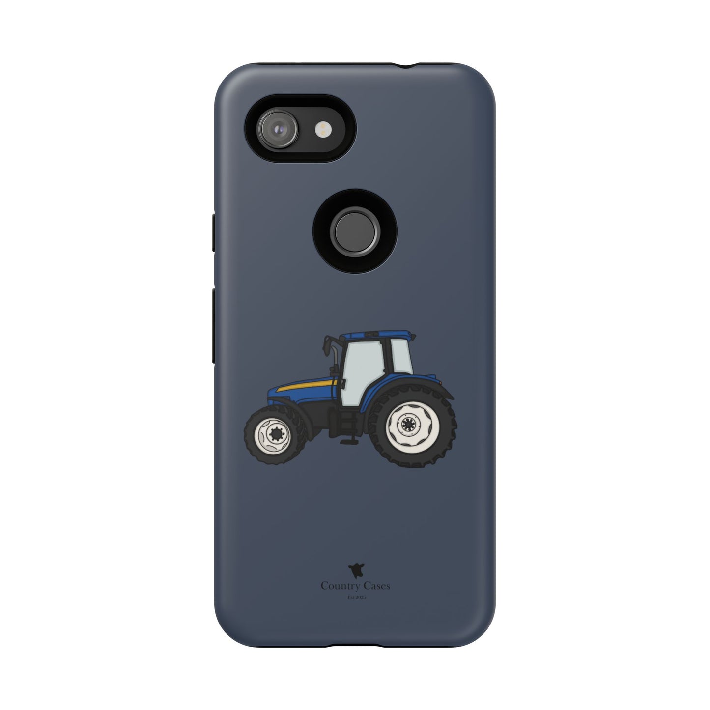 Android blue tractor case