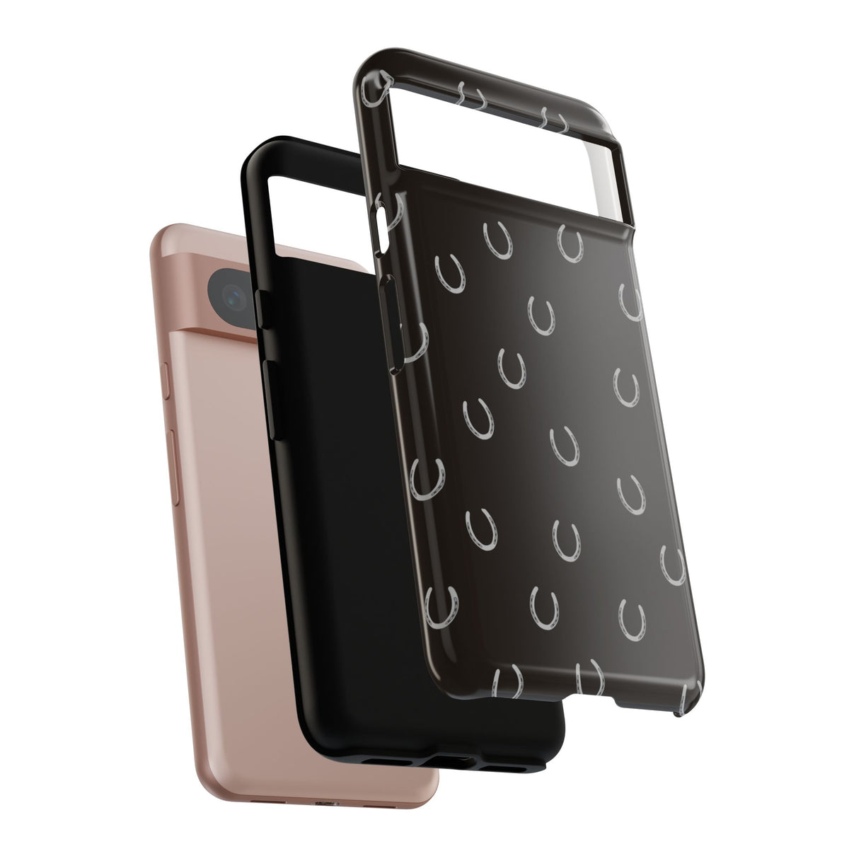 Android Wood Horse Shoe Cases