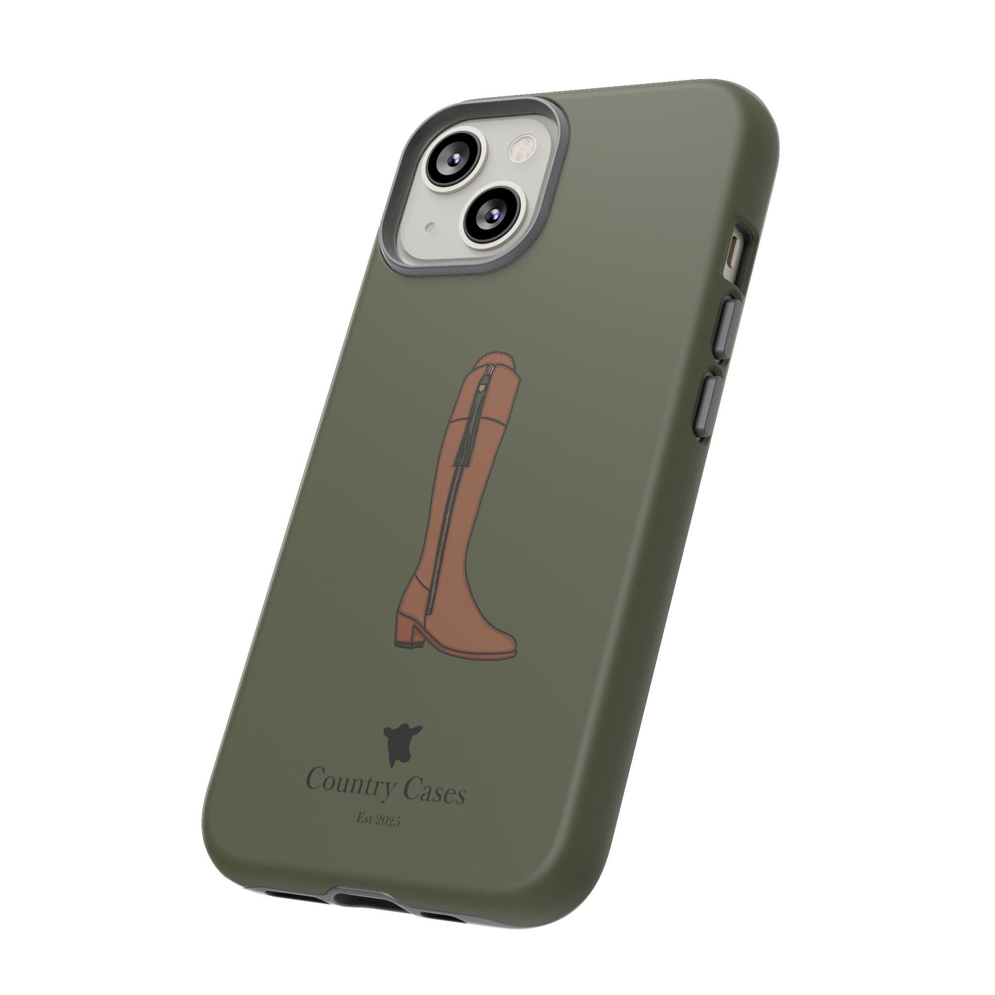 Green country boot case