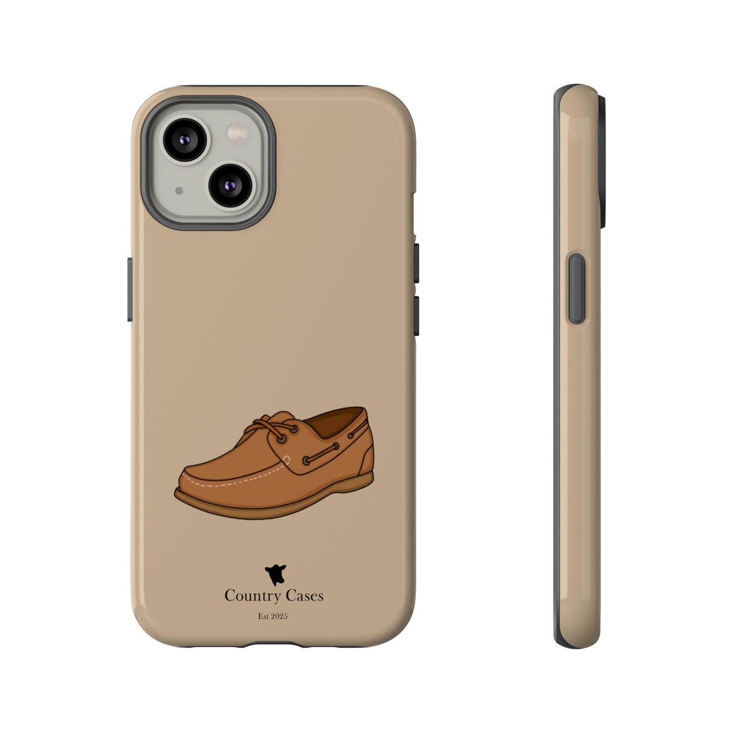 Classic boat shoe phone case